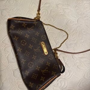 Louis Vuitton Dark Brown Monogram Wristlet